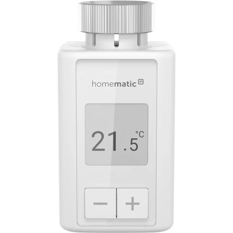 eQ-3 AG Homematic IP HmIP-eTRV-F, Digital Thermostat, Room, RF, 869,4 MHz, White, M30 x 1.5