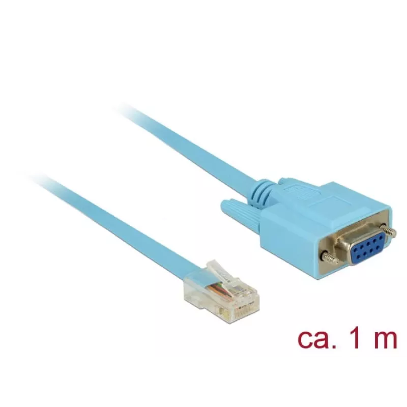 Serial Cable DeLOCK 63341 Blue 1m DB-9