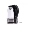 Adler AD 1225 electric kettle 1.7 L Black,Stainless steel,Transparent 2200 W