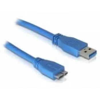 DeLOCK Micro USB 3.0 Cable 1M, USB A, 5 Gbit/s, Blue