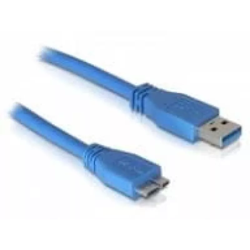 DeLOCK Micro USB 3.0 Cable 1M, USB A, 5 Gbit/s, Blue