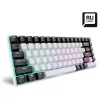 Sharkoon SKILLER SGK50 S3 Keyboard Gaming USB QWERTY Russisch White