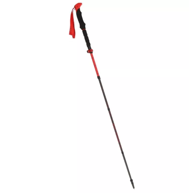 Nordic walking poles Viking SPIDER FS black/red UNI – adjustable trekking poles