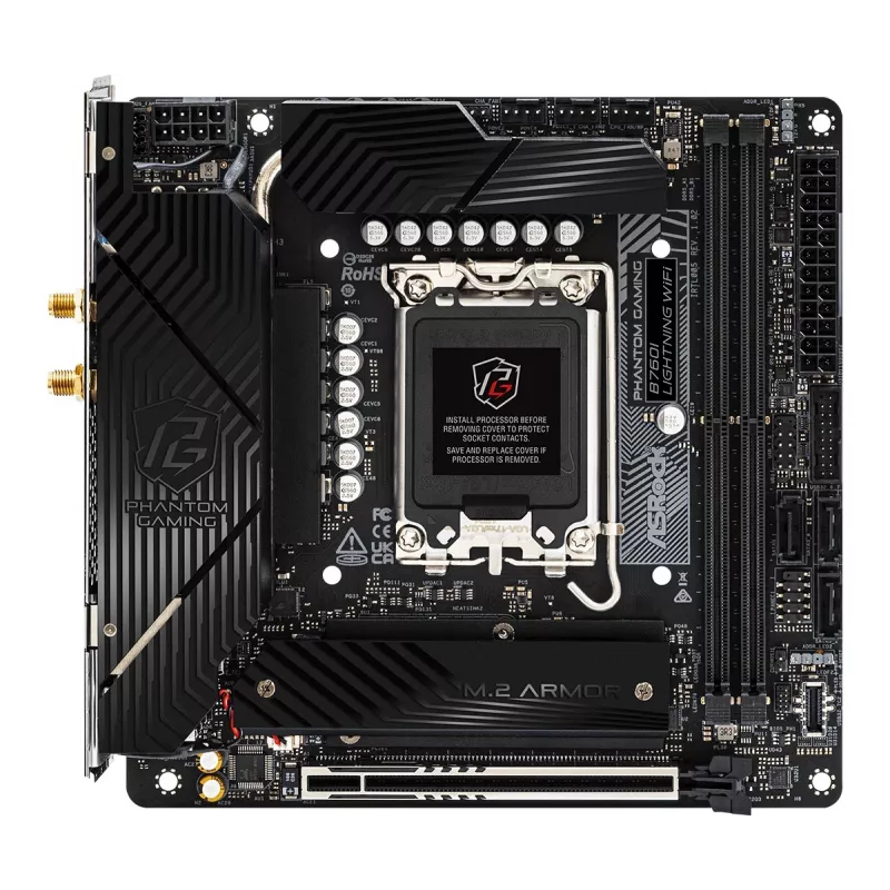 ASRock B760I Lightning WiFi DDR5 Mini-ITX LGA1700 Motherboard