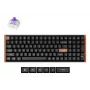 Mechanical Magnetic Keyboard Keychron K4H-F1 — 96% form factor, QWERTY, USB + RF Wireless + Bluetooth, 100 keys, RGB, Black