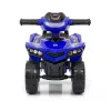 Ride-on toy milly mally Ride-on Monster Navy — children's sit-and-ride vehicle, low seat height