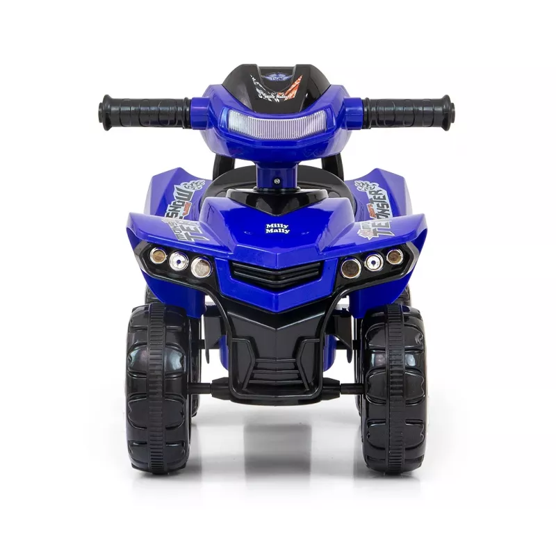 Ride-on toy milly mally Ride-on Monster Navy — children's sit-and-ride vehicle, low seat height