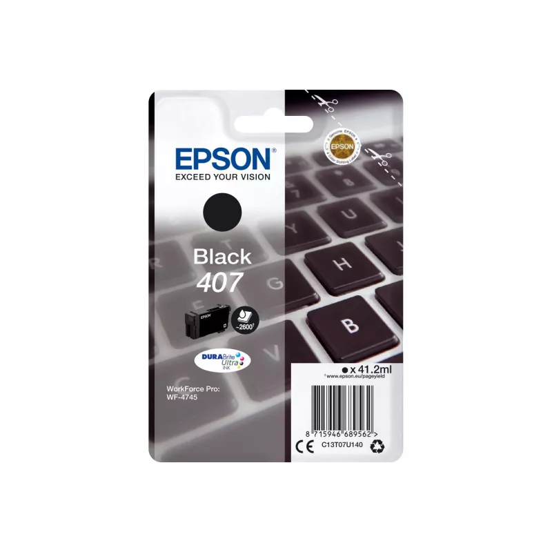 Epson WF-4745 ink cartridge 1 pc(s) Original High (XL) Yield Black