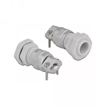 Cable Gland DeLOCK 60352 Grey Metal Plastic