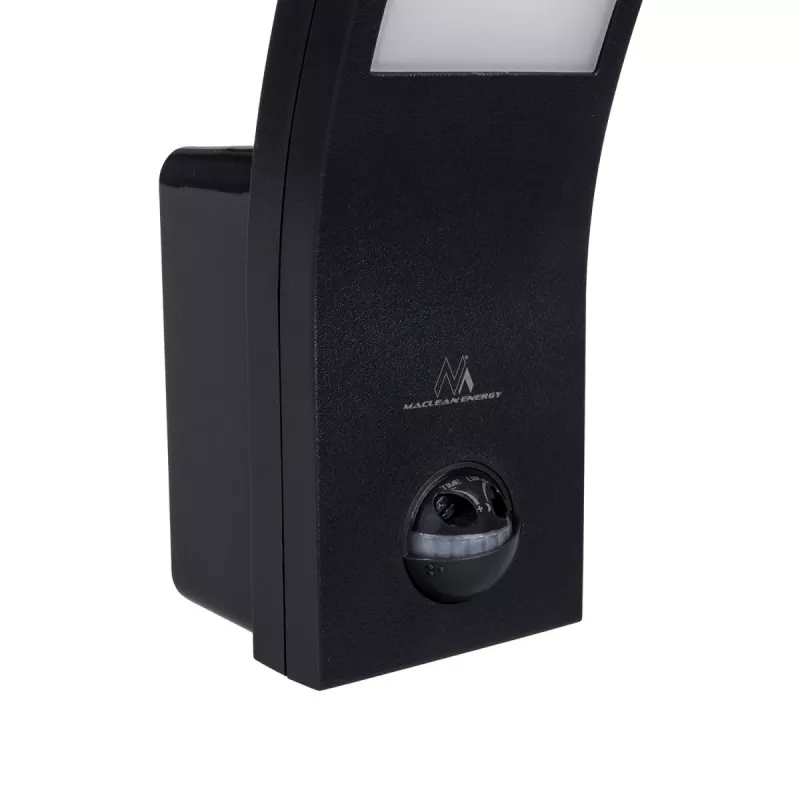 Exterior LED Motion Sensor Lamp MACLEAN MCE244B — LED fixture with built-in motion sensor