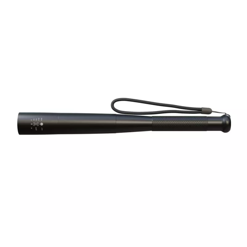 Hand flashlight Extralink EX.30851, SMD LED 10W, aluminium housing, AA 1.5V, 290×30×30 mm, black