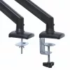 Desk mount for monitor LED/LCD 13-27 ART UM-115 gas assistance 2-6.5 kg Black