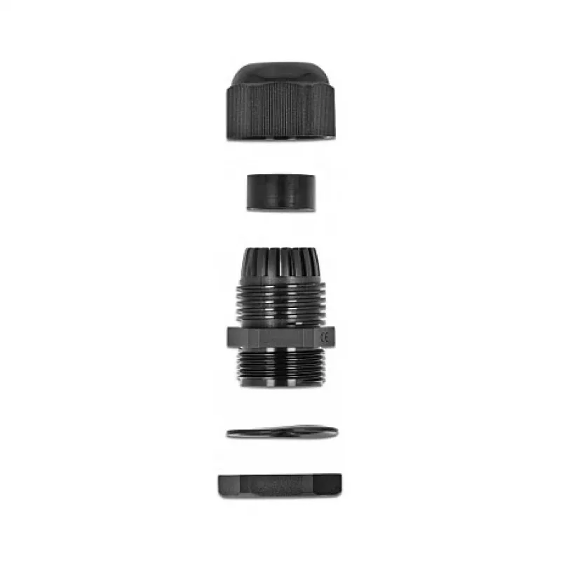 Cable Gland DeLOCK 60194 Black Plastic 10 pc(s)