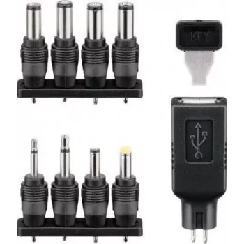 Qoltec Power Strip PDU Anti-Overload for 19 RACK | 1U | 16A | 6xFRENCH | 2m