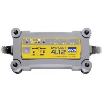 Battery Charger GYS GYSFLASH 4.12 12V 0.8–4.0A, 4 A max, charging and maintenance for 12V batteries
