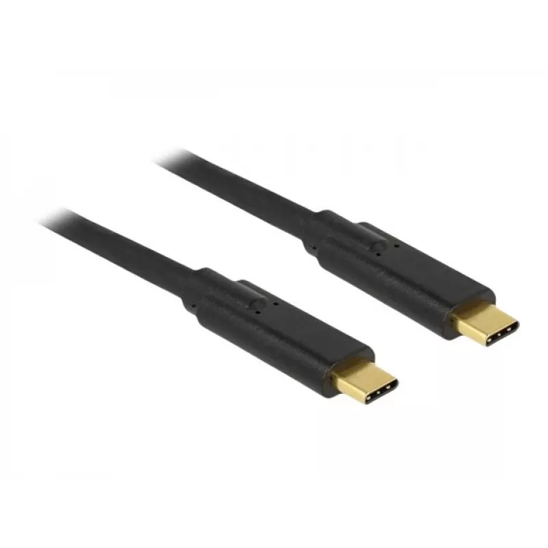 USB Cable DeLOCK 85527 USB 3.2 Gen 1 2m USB C Black