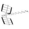 Directional Antenna LIBOX LB1600 16-element Passive DVB-T, UHF 470–790 MHz, VHF 174–230 MHz, 18 dB gain, LTE filter