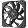 Case fan SILVERSTONE SST-AS120B 120mm black transparent, 3-pin