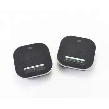 Conference speakerphone Boom Collaboration GEMINI with built-in microphone, Bluetooth and USB, Black