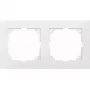 Wall plate / switch cover Merten MEG4020-3619, white, thermoplastic, single gang