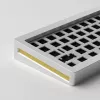 AKKO Gaming Keyboard Case MonsGeek M7 VIA Barebone Kit Silver — barebone mechanical keyboard chassis, compatible with VIA firmware