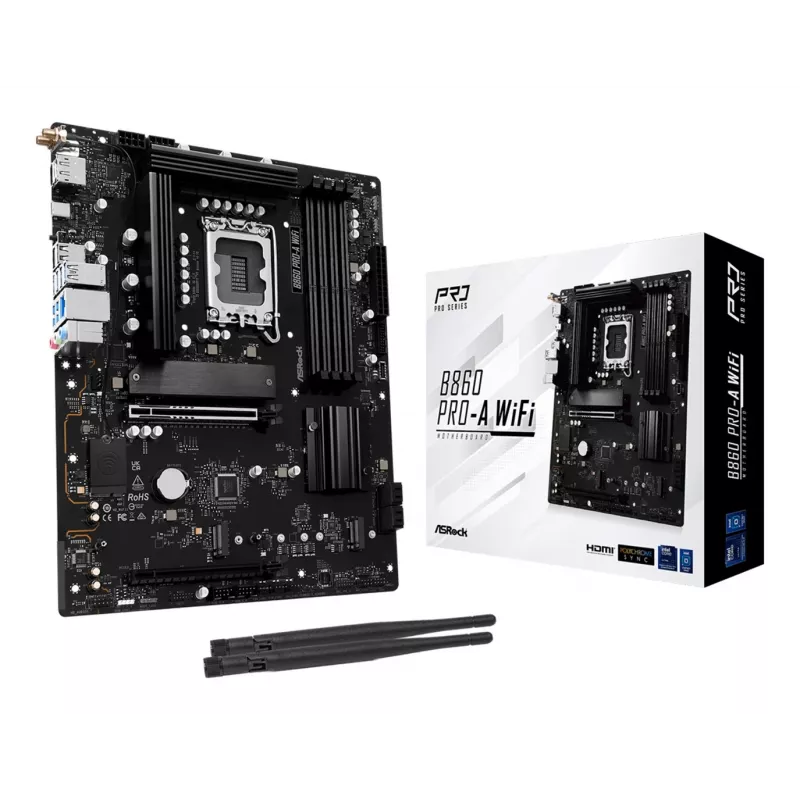 ASRock B860 Pro-A WiFi Motherboard