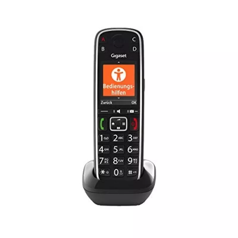 Gigaset E720HX Analog/DECT telephone Caller ID Black
