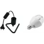 EUROLITE LED Set BC-1 RGB triangle socket, black — LED lighting set with RGB control