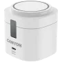 Canyon 4 in 1 Wireless Charging Stand, 30W max, Size: 70x70x70.3mm, weight: 414g, with 65W charger and 1M cable, white