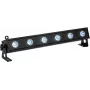 EUROLITE LED bar model LED BAR-6 QCL RGB+WW (MPN 51930389) — RGB and warm white stage lighting bar