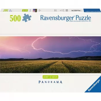 Jigsaw puzzle Ravensburger Panorama Summer Thunderstorm 500 pieces