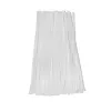 Cable organizer set QOLTEC 52236 — 100 pieces, white