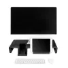 Ergonomic tabletop monitor riser, max. 25k