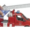 Fire truck BRUDER 02673 Red White ABS synthetics 4 years