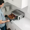 Ninja SP101 Single 10 L Stand-alone 2400 W Hot air fryer Black, Stainless steel