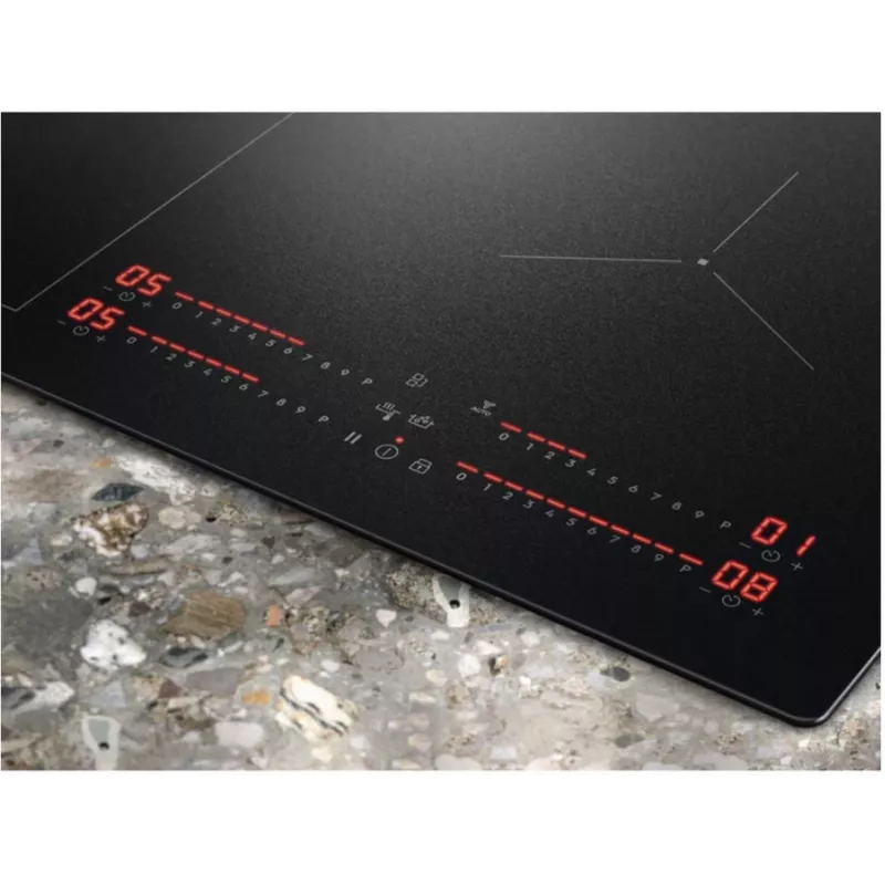 Built-in induction cooktop Electrolux EIS87453IZ — 77 cm, 4-zone (210/210/145/240 mm), glass touch controls, child lock