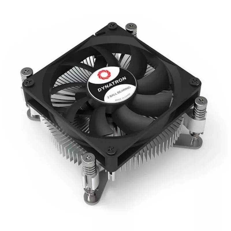 CPU Cooler Dynatron Z60 for LGA1851 LGA1700, Aluminium body, 80 mm fan