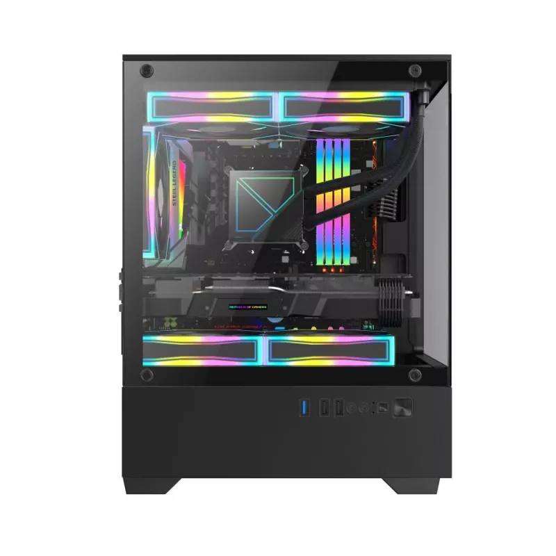 Case | GOLDEN TIGER | micro ATX | Black | Mini Tower | Raider SL-2 | RAIDERSL-2