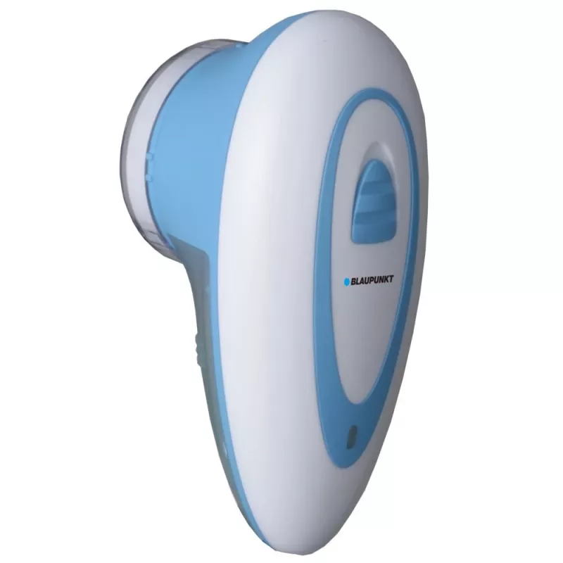 Fabric shaver BLAUPUNKT RLR301 — battery USB rechargeable, blue/white, for lint and pilling removal