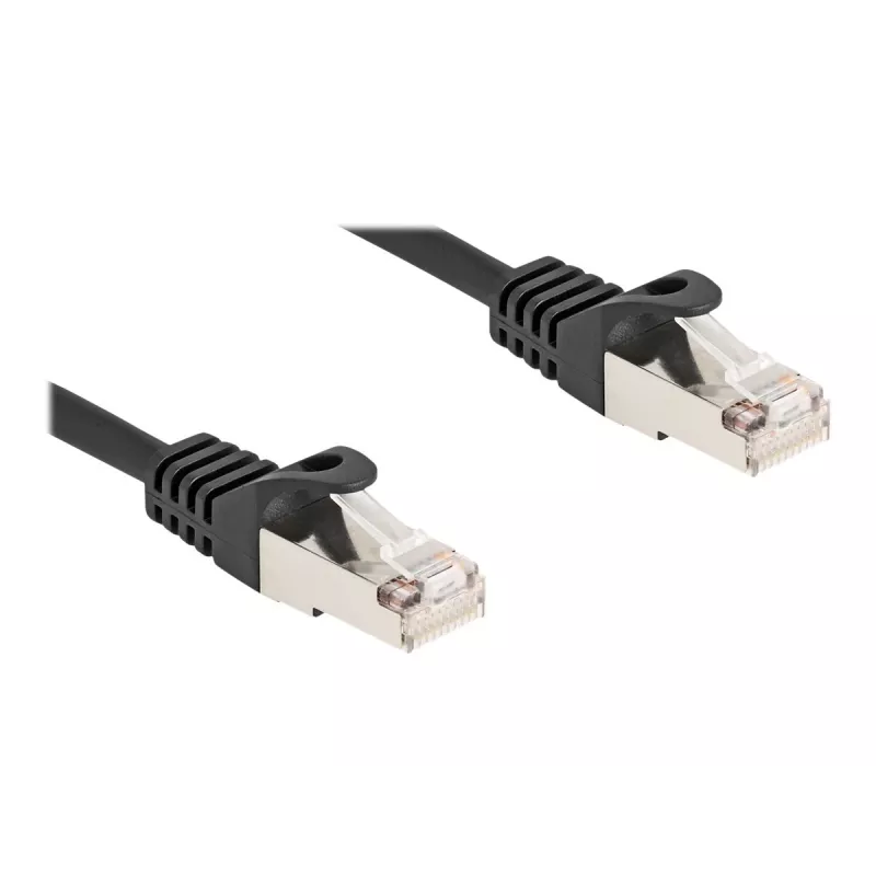 Network Cable DeLOCK RJ50 male to RJ50 male S/FTP 0.25 m Black