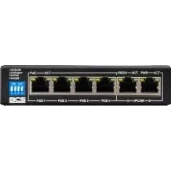 BCS-B-SP0402 PoE Switch for 4 IP Cameras