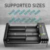Battery charger everActive LC200 household USB, 2-bay, Li-Ion, supports A/AA/AAA/AAAA/C/D, 5 V input, 4.2 V output, black