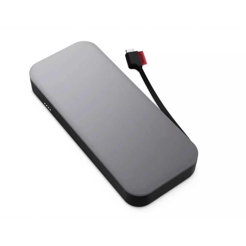 Power Bank Lenovo Go Lithium-Ion 20000 mAh Black Grey USB Type-A Type-C