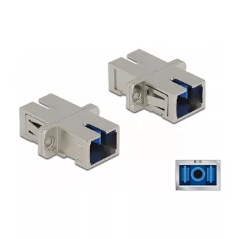 Optical Fiber Coupler SC Simplex female to SC Simplex female DeLOCK 86872