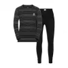 Odlo Set long ACTIVE WARM ECO SET children's underwear set, size 164 cm, black and grey