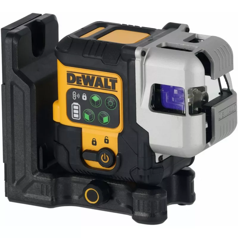 Cordless Multi‑Line Laser DeWalt DCLE14301GB 3×180° Cross Line, 18V, Green Lines, Integrated Powerstack Li‑Ion