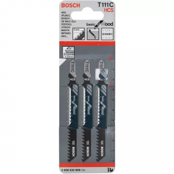 Bosch T 111 C Jigsaw blade High carbon steel (HCS) 3 pc(s)