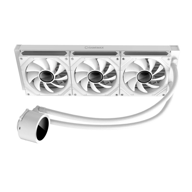 Gamemax | CPU Liquid cooler | ICEBURG 360 DIGITAL | White