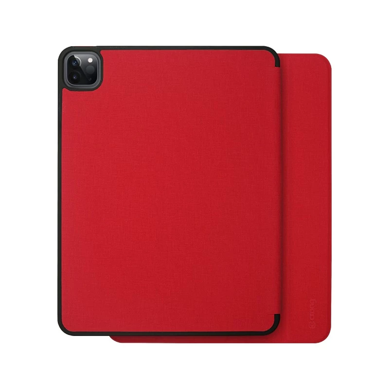 Crong FlexFolio CRG-FXF-IPD112-RED folio case for iPad Air 11 M3 (2025)/M2 (2024), iPad Air 10.9 (5-4 gen.), iPad Pro 11 (2022-2021), 27.7 cm (10.9 inch), Apple Pencil holder, red
