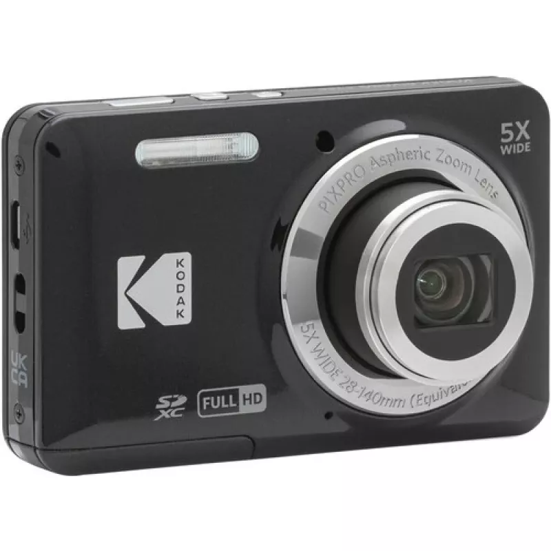Kodak PIXPRO FZ55 1/2.3 Compact Camera 16 MP CMOS 4608 x 3456 Pixel Black (FZ55BK)